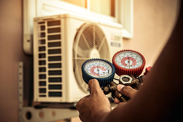 Professional Ductwork Repair technician working in Memphis, NY